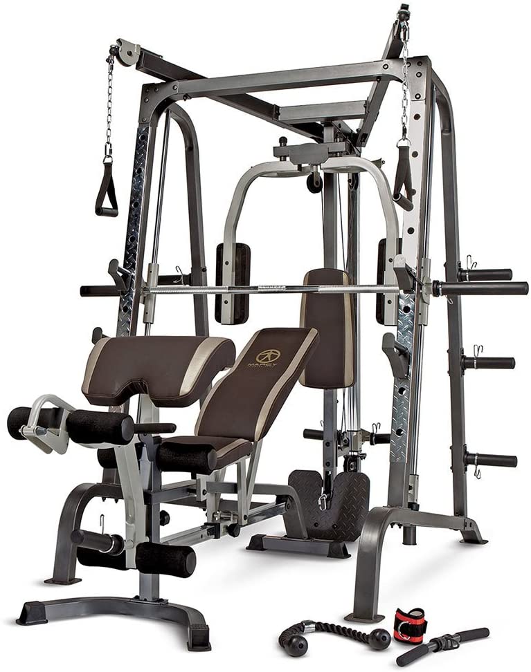 Home Gym Smith Machine with Weight Bench